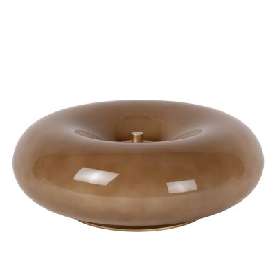 Lucide SENTINO - Table lamp - Ø 29,5 cm - 3xG9 - Taupe